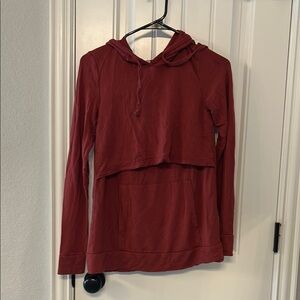 Latched Mama Red Hoodie Sweatshirt